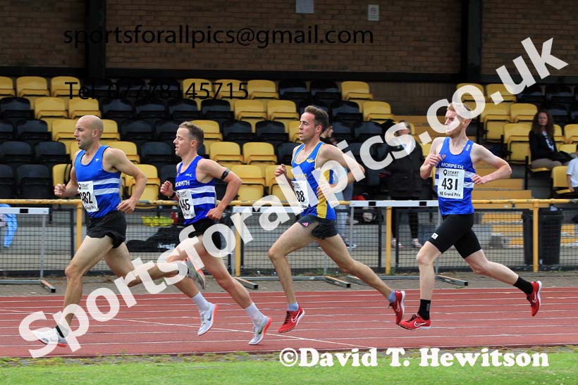 3000 metres, 2023 NEGP 4 Monkton, Wed., July 12th.  Photo: David T. Hewitson/Sports for All Pics